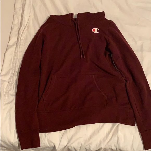 Maroon champion hoodie - Picture 1 of 5